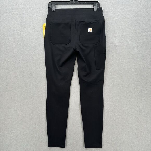 Carhartt Legging Women Small 4 6 Force Midweight Utility Black Work Wicking NEW - Picture 2 of 10